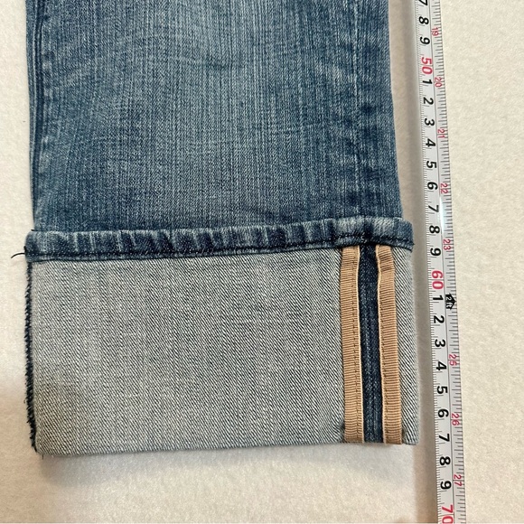 7 for All Mankind Women’s Jeans Capri Denim Blue size 30 - Picture 4 of 10